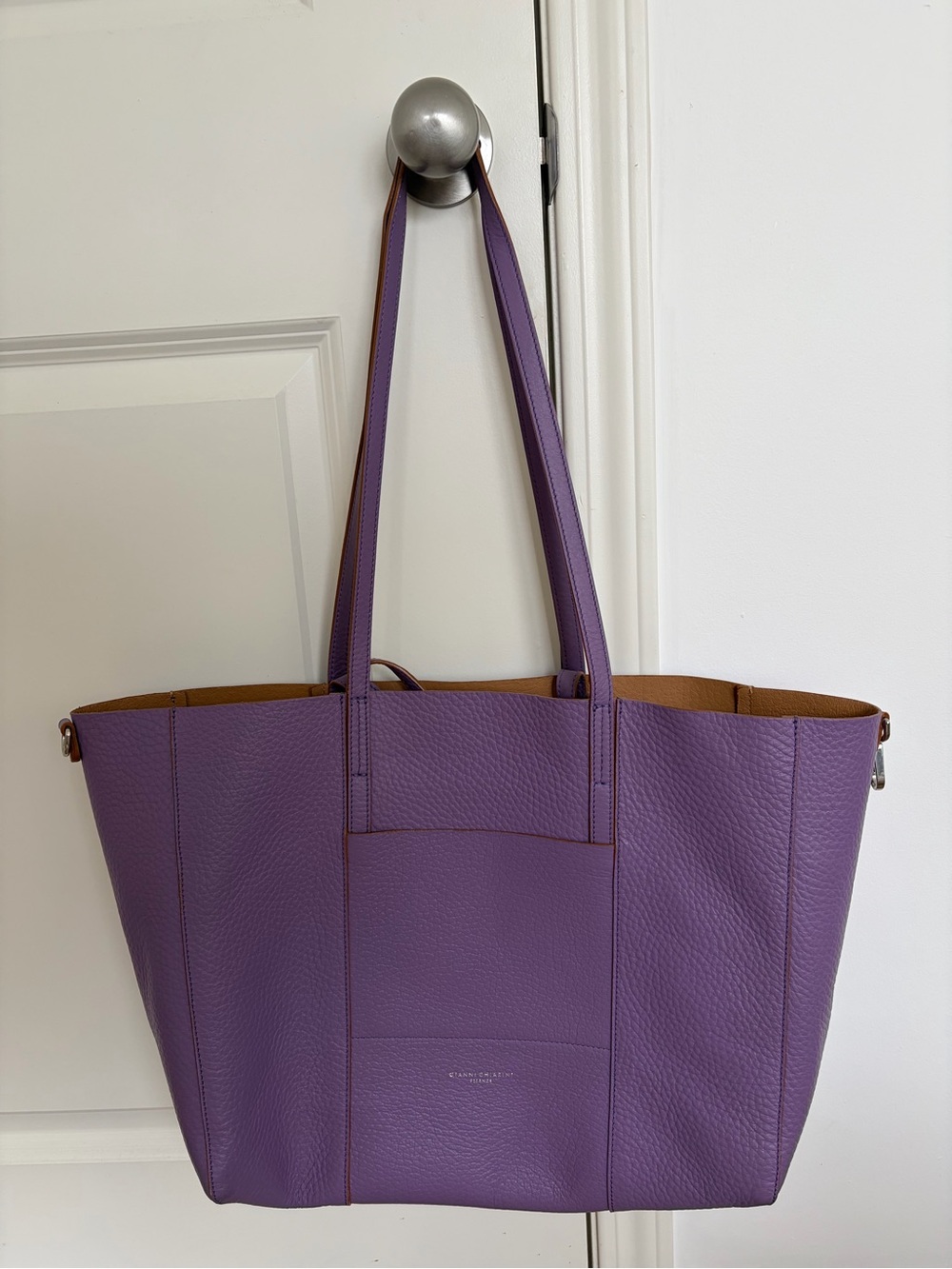GIANNI CHIARINI Superlight Shopping Tote Bag NWOT